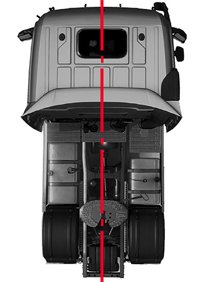 Грузовой стенд сход развал LaserTruck